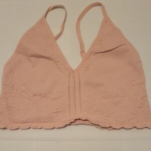 Free People Intimates Women's Pink Lace Bralette S/M